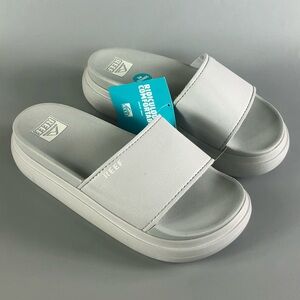 Reef Women's Gray Slide Sandals Size 7